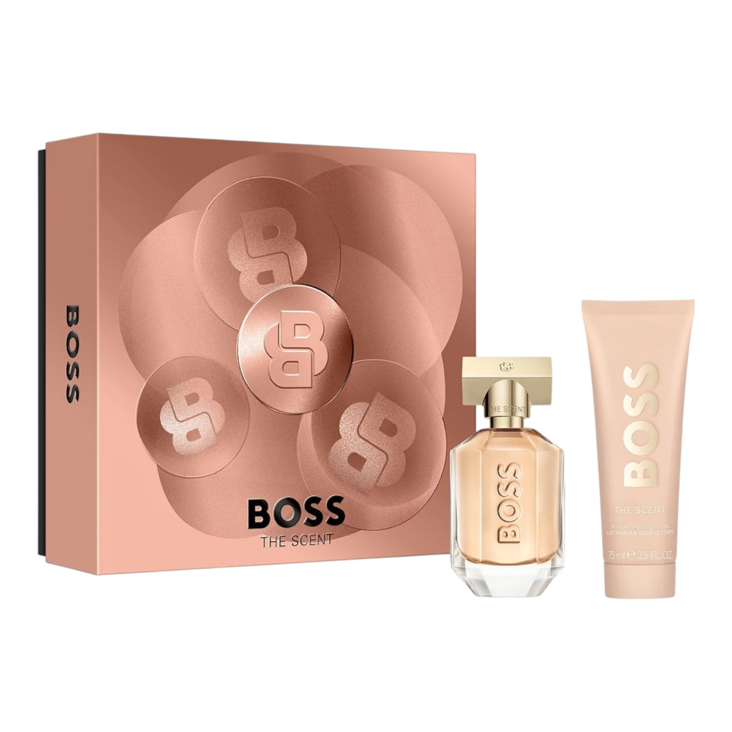 Hugo Boss The Scent Zestaw dla kobiet: Woda perfumowana 50 ml + Balsam do ciała 75 ml