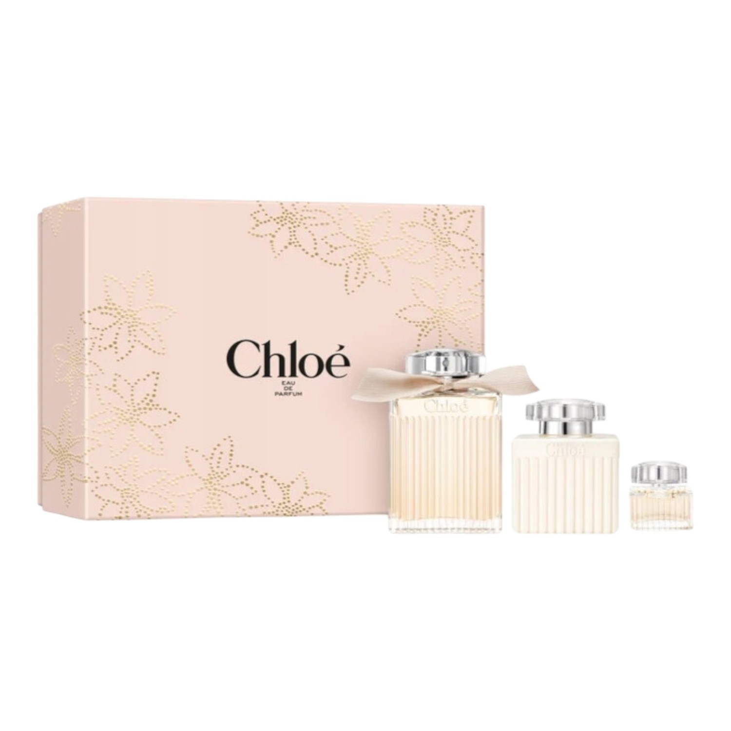 Chloe Chloé Signature Zestaw dla kobiet: Woda perfumowana 100 ml + Woda toaletowa travel size 5 ml + Balsam do ciała 100 ml