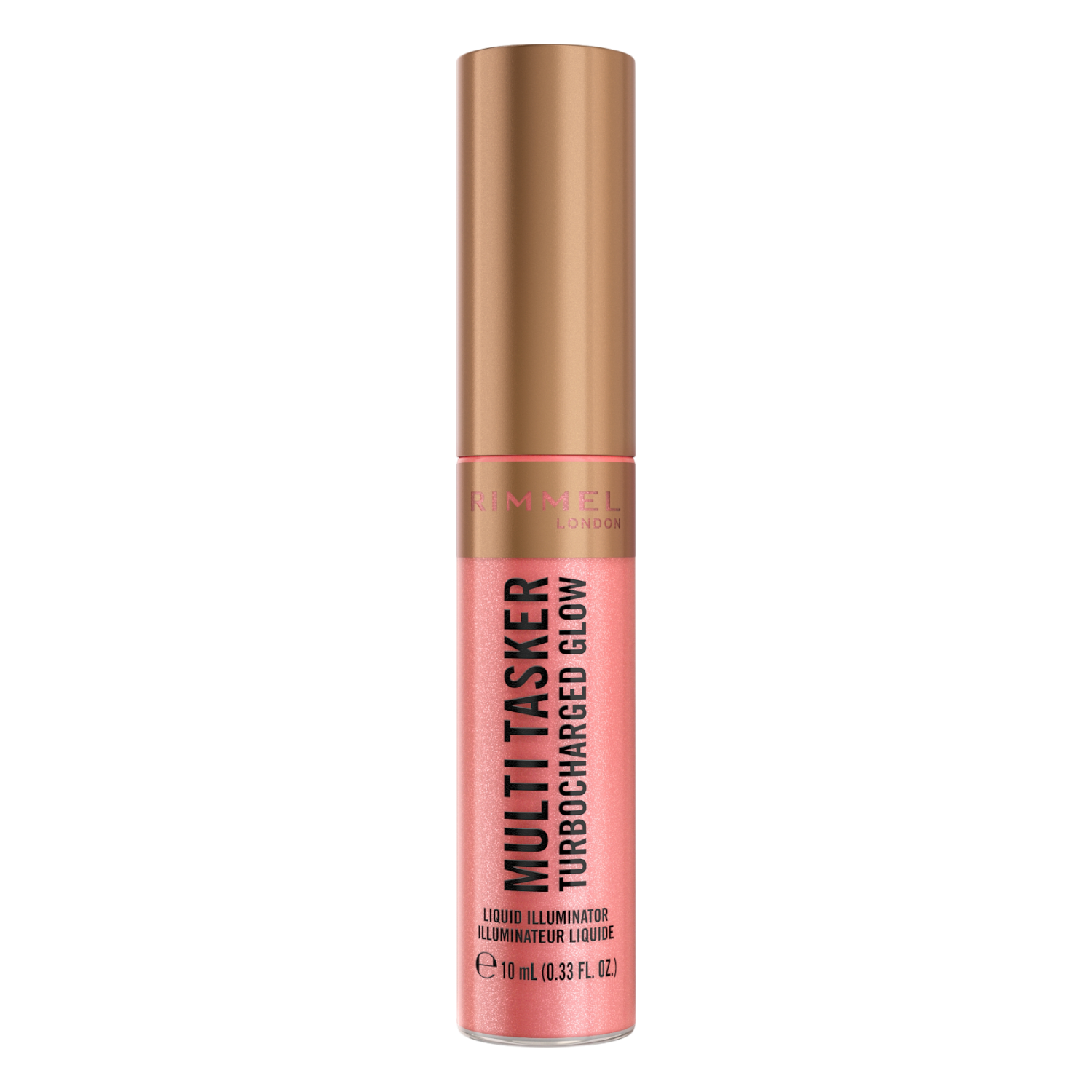 Rimmel Multi Tasker Turbocharged Glow Fard Liquido, 002 Rosy Rebel