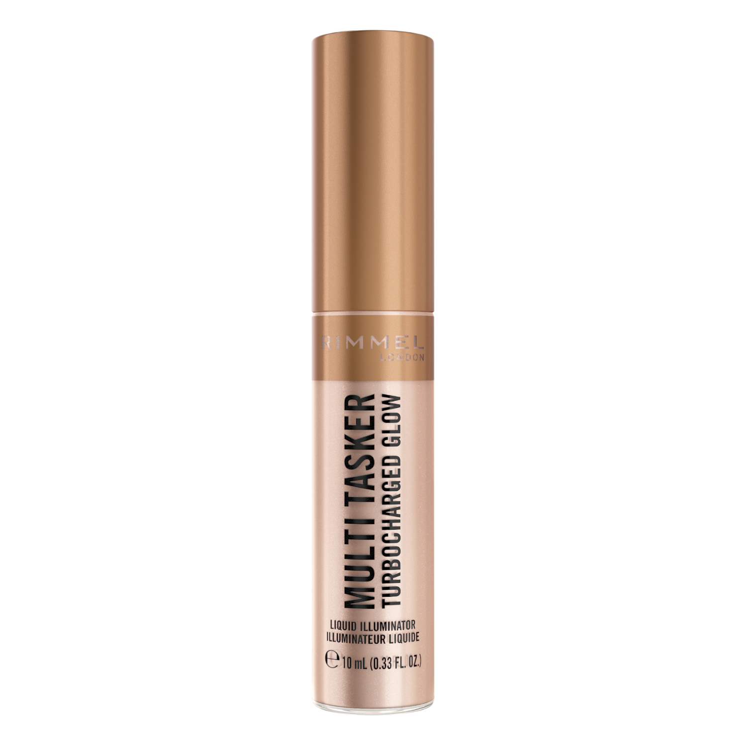 Rimmel Multi Tasker Turbocharged Glow Illuminante Liquido, 004 Chelsea Glow