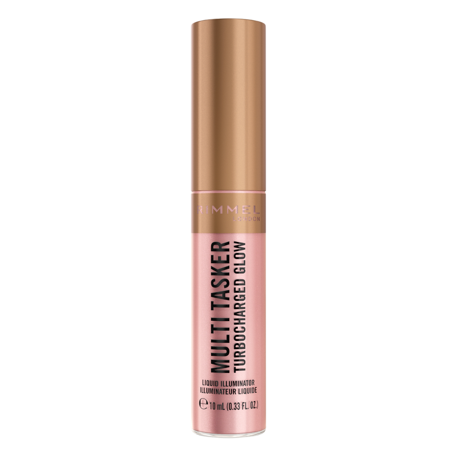 Rimmel Multi Tasker Turbocharged Glow Illuminante Liquido, 005 Iconic As Usual