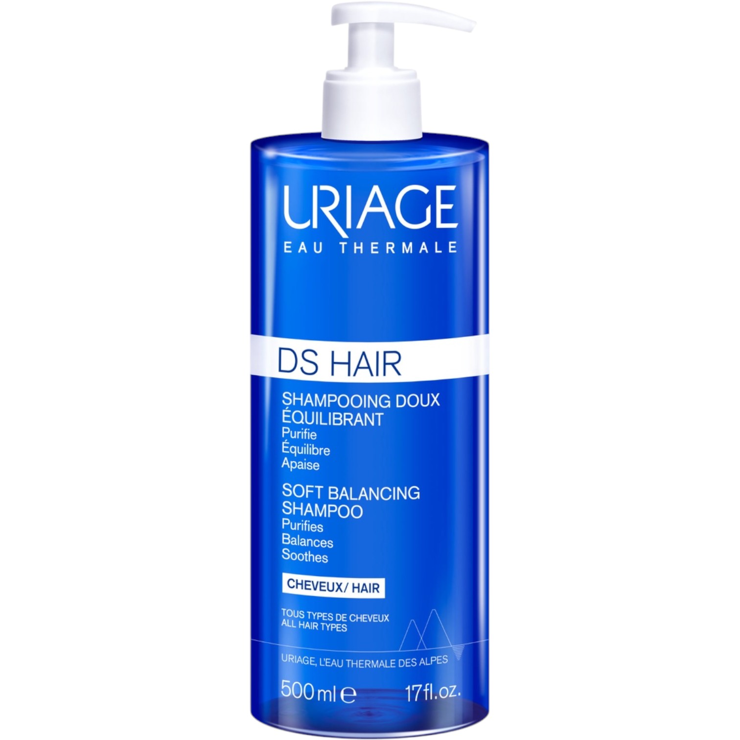 Uriage Ds Hair Delikatny szampon regulujący