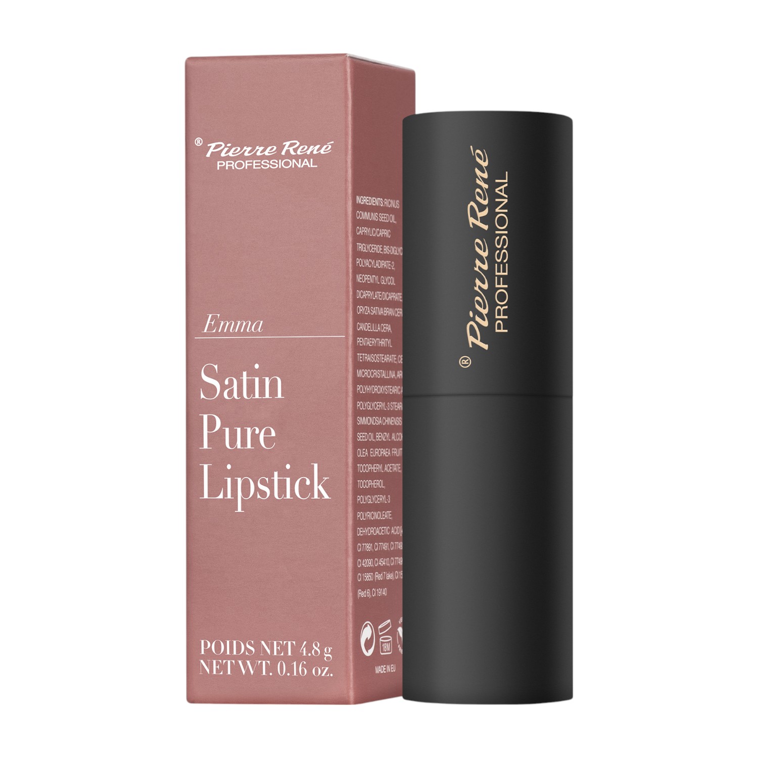 Pierre Rene Satin Pure Lipstick Pomadka do ust, 09