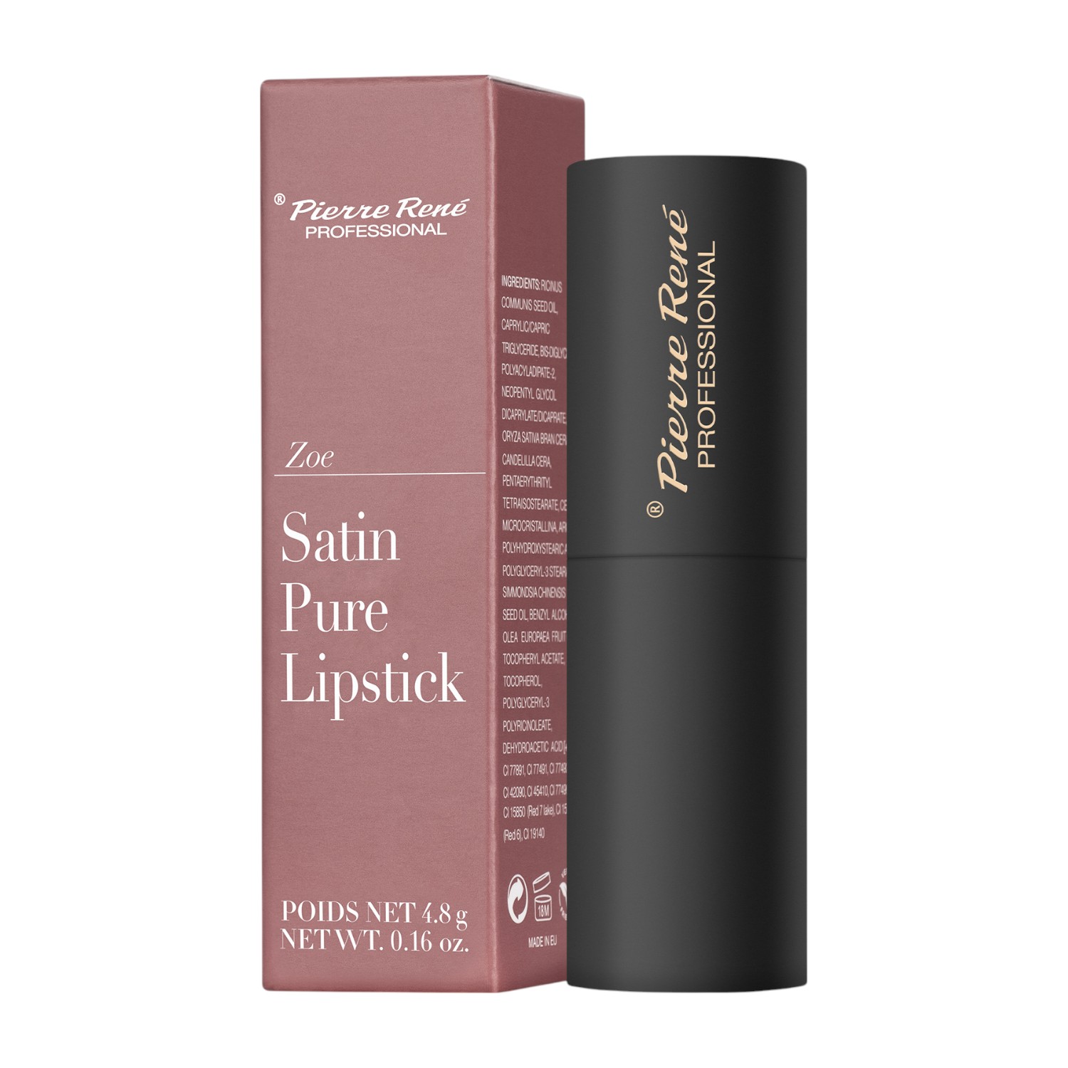 Pierre Rene Satin Pure Lipstick Pomadka do ust, 10