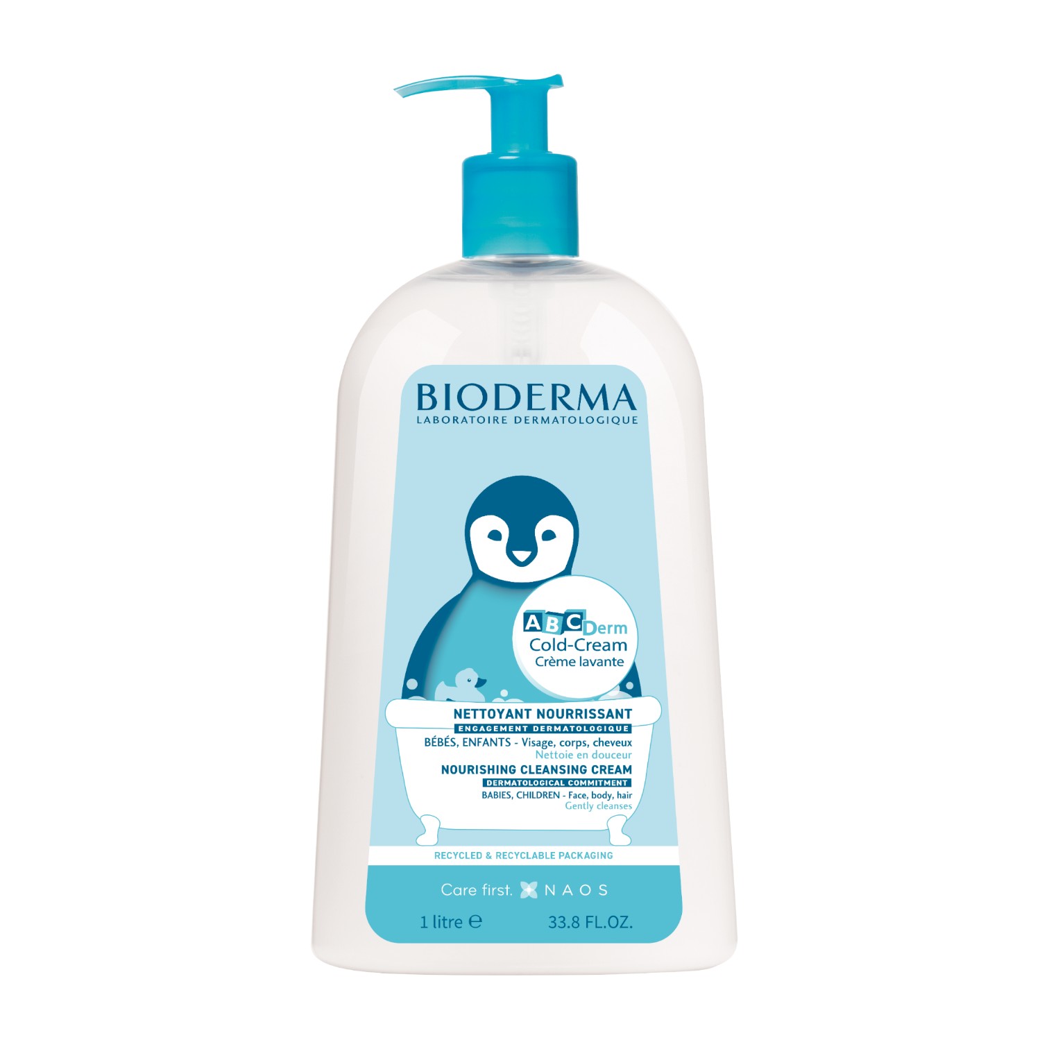 Bioderma ABCDerm Cold-Cream Creme Lavante Odżywcza kremowa emulsja do mycia i kąpieli