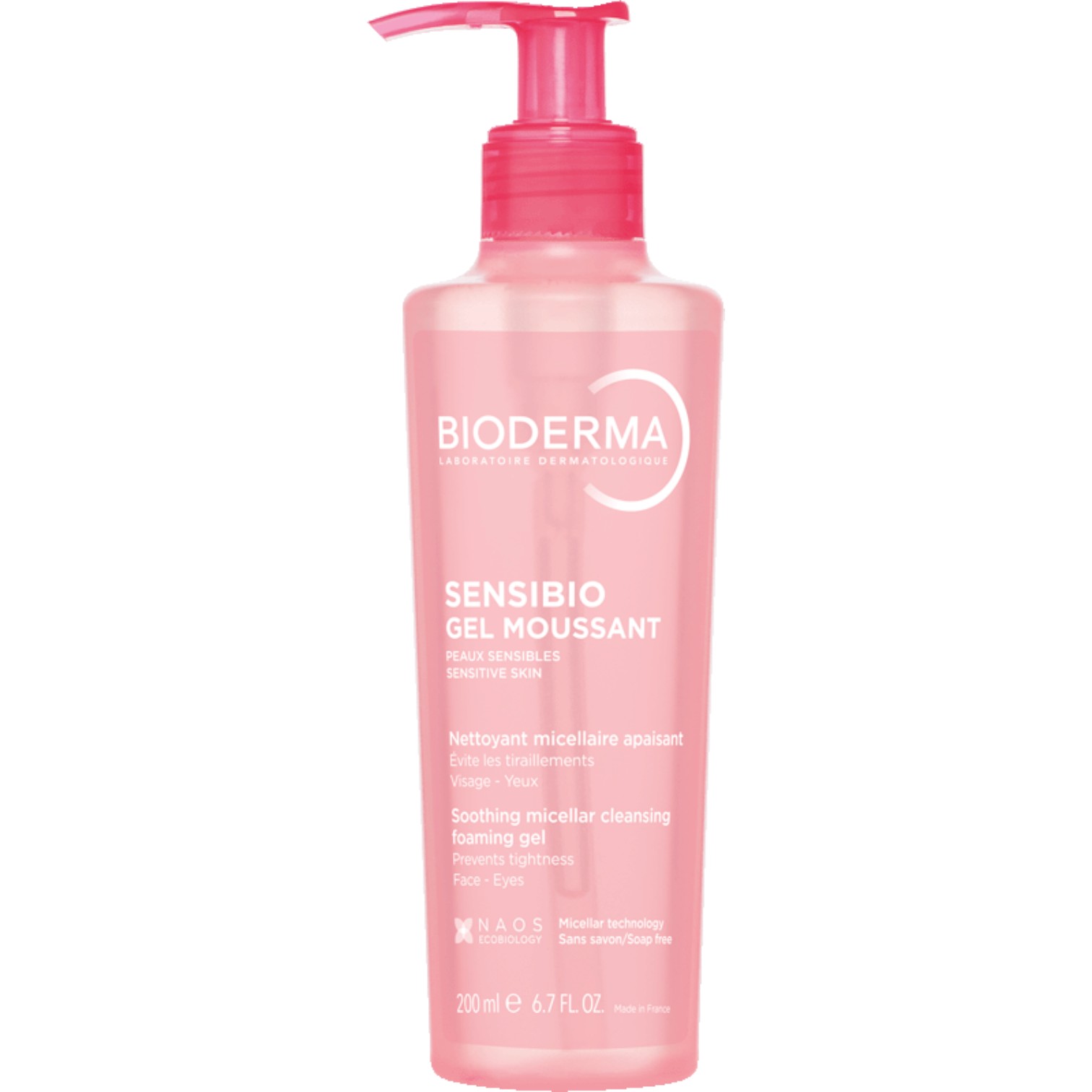 Bioderma Sensibio Gel Moussant Żel do mycia twarzy 