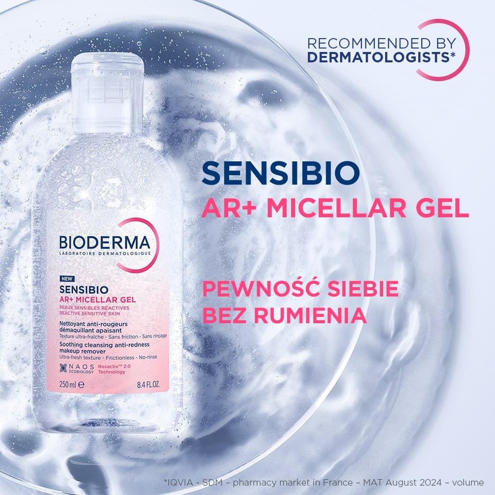 Bioderma Sensibio AR+ Żel micelarny 