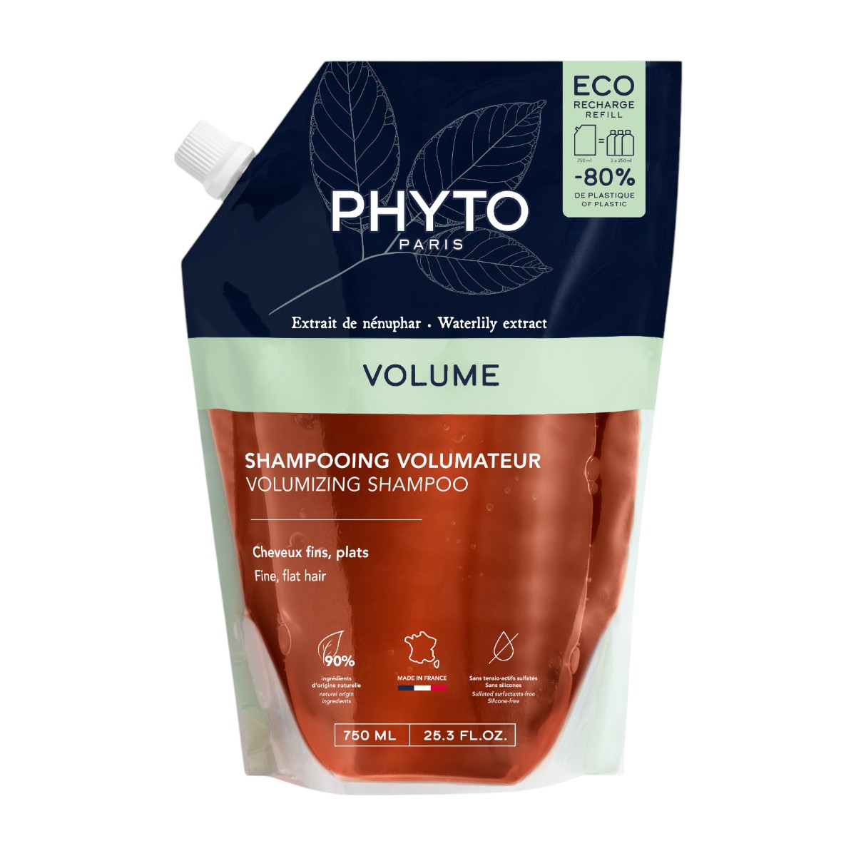 Phyto Volume Szampon zwiększający objętość włosów, Refill