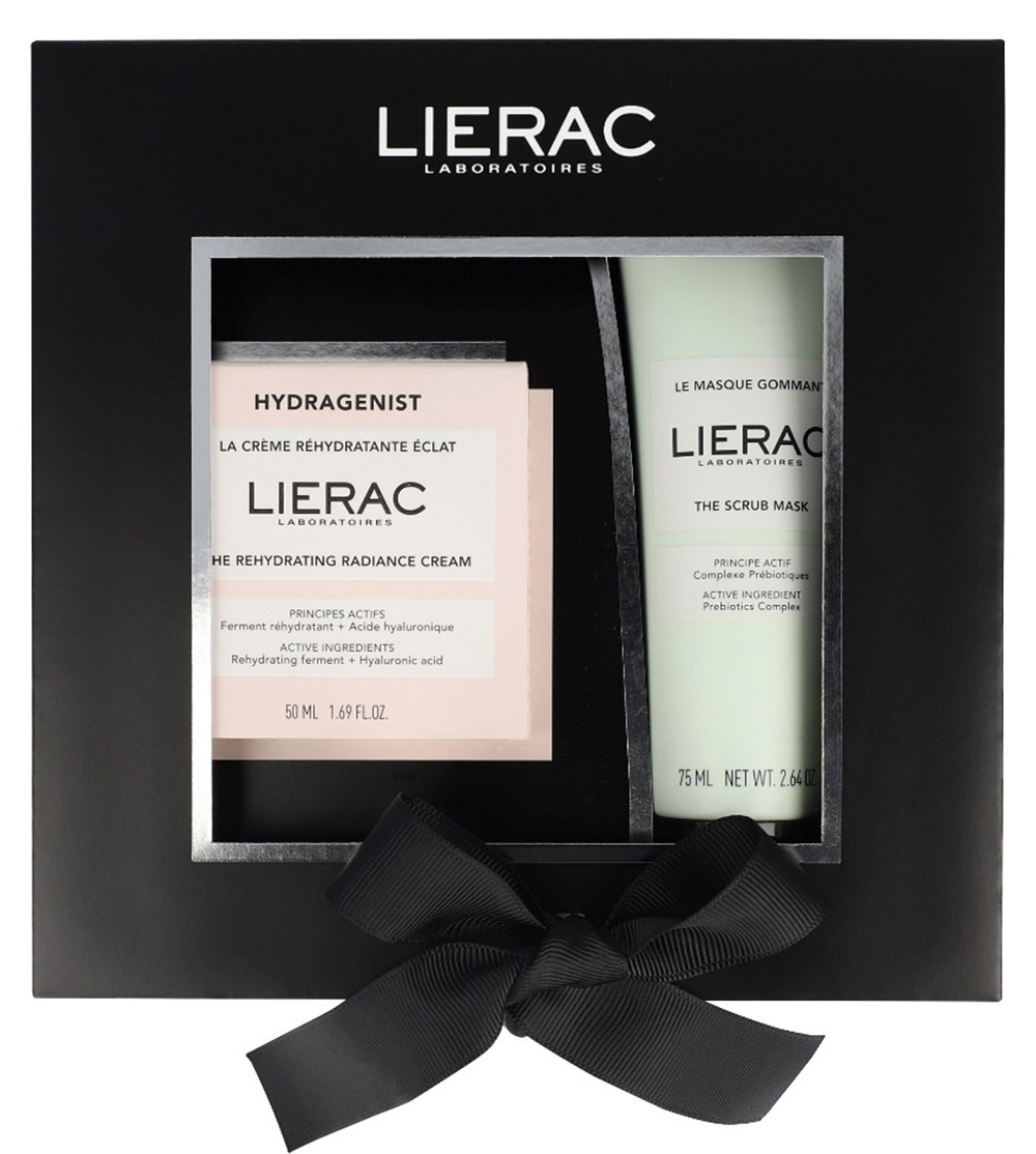 Lierac Hydragenist Set di Dermocosmetici Crema-Gel + Maschera Peeling