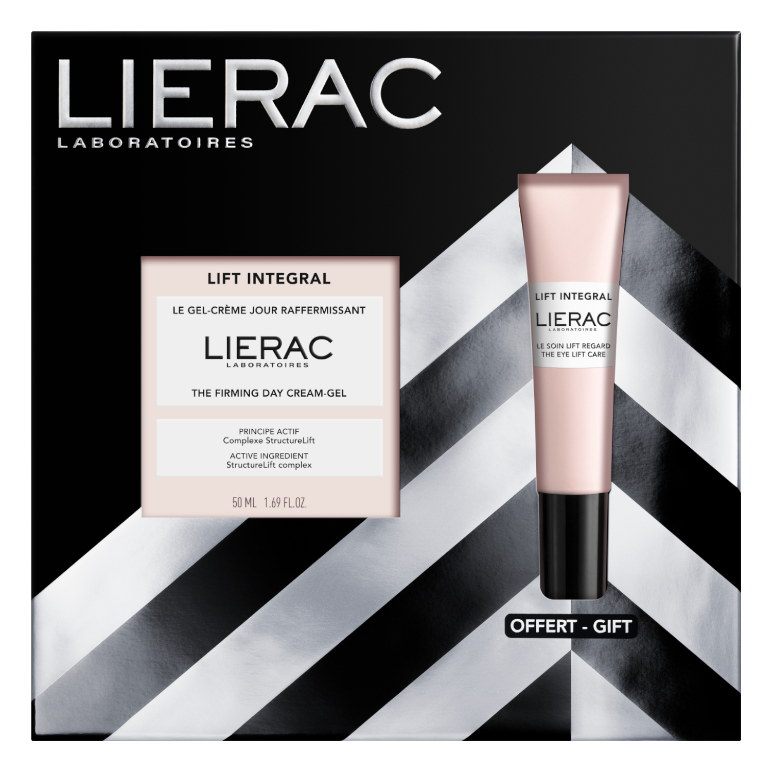Lierac Lif Integral (Krem-żel na dzień 50ml + Krem pod oczy 15ml)