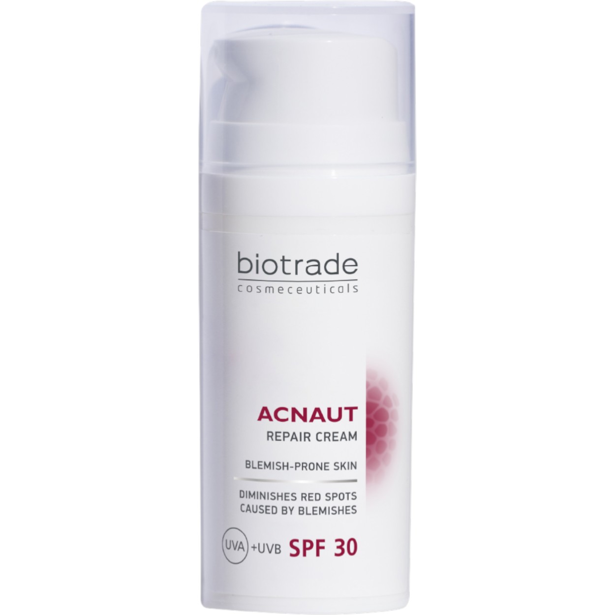 Biotrade Acnaut Repair, Krem regenerujący z SPF30 dla skóry z widocznymi problemami i zmianami potrądzikowymi