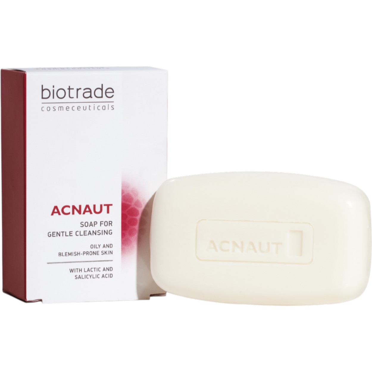 Biotrade Acnaut Soap, Naturalne mydło do skóry tłustej i problematycznej 