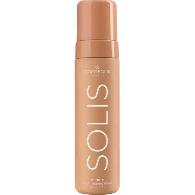 Cocosolis Solis Medium Self-Tanning Foam Mousse Autoabbronzante Medium 200 ml
