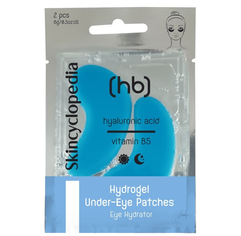 Skincyclopedia Hydrożelowe płatki pod oczy z kwasem hialuronowym, wit. B5, niacynamidem, ceramidami 