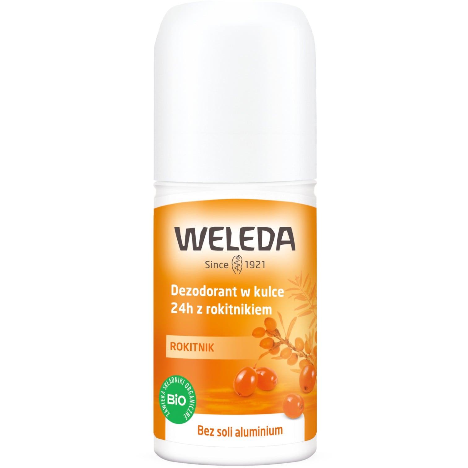 Weleda Dezodorant w kulce 24h z rokitnikiem