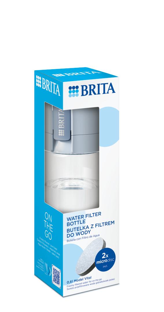 Brita Vital Blu Pastello - Bottiglia con Filtro 1 pz