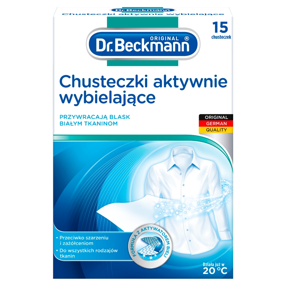 Dr. Beckmann Chusteczki Aktywnie Wybielające