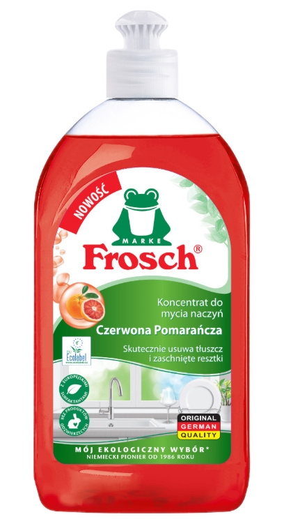 Frosh Koncentrat do mycia naczyń, Czerwona Pomarańcza