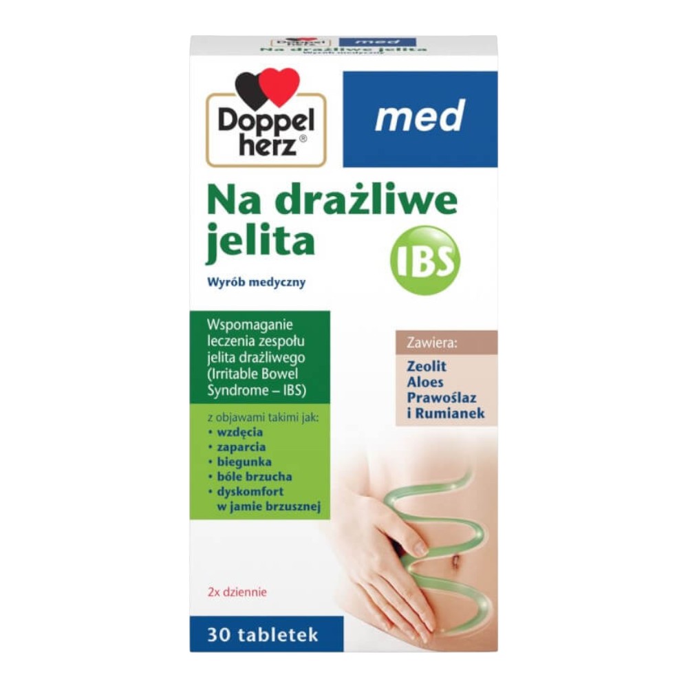 Doppelherz Med, Na drażliwe jelita, Tabletki