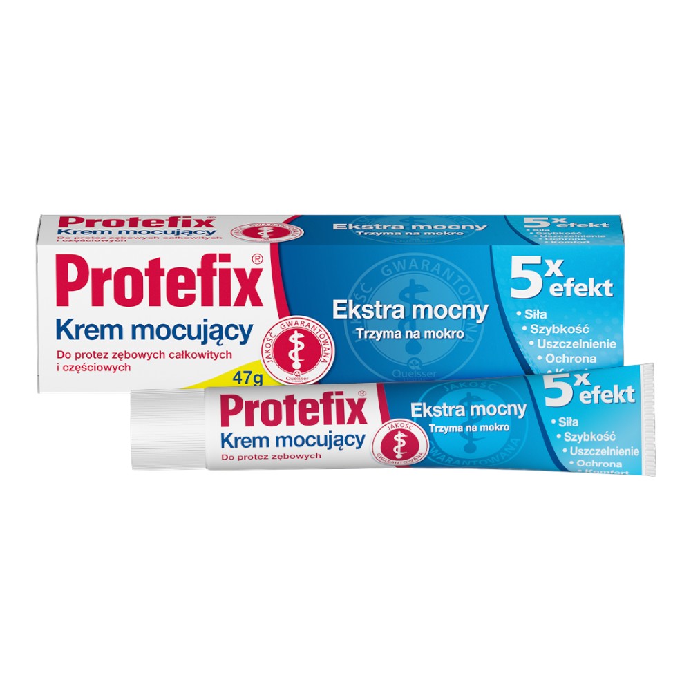 Protefix, Krem Mocujący Ekstra Mocny, Krem mocujący do protez zębowych