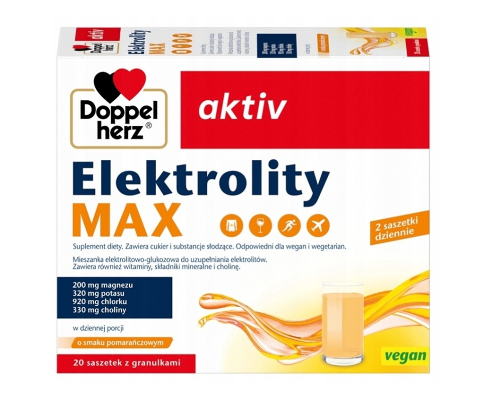 Doppelherz Activ Elektrolity max saszetki 20 szt.