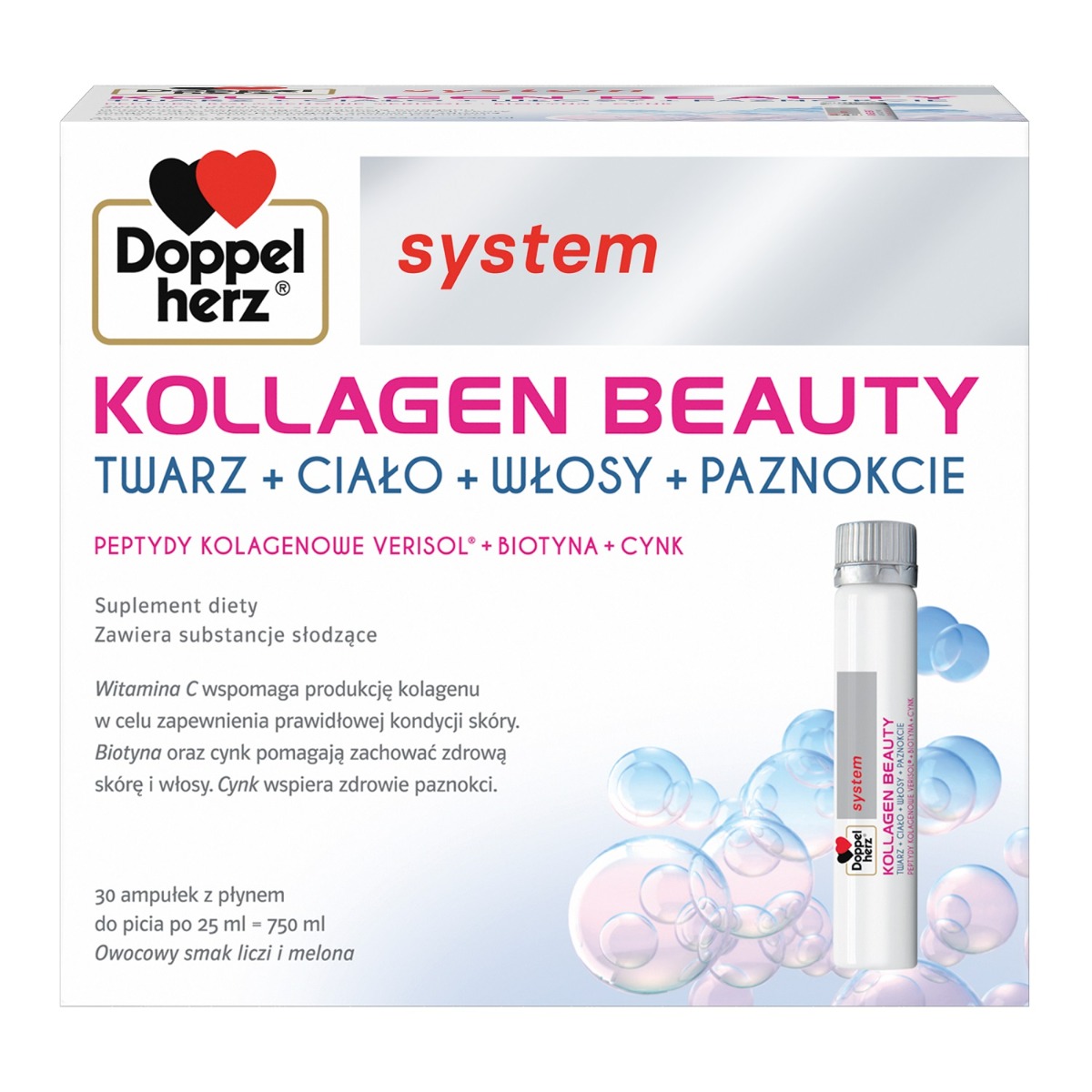 Doppelherz System Kollagen Beauty Płyn