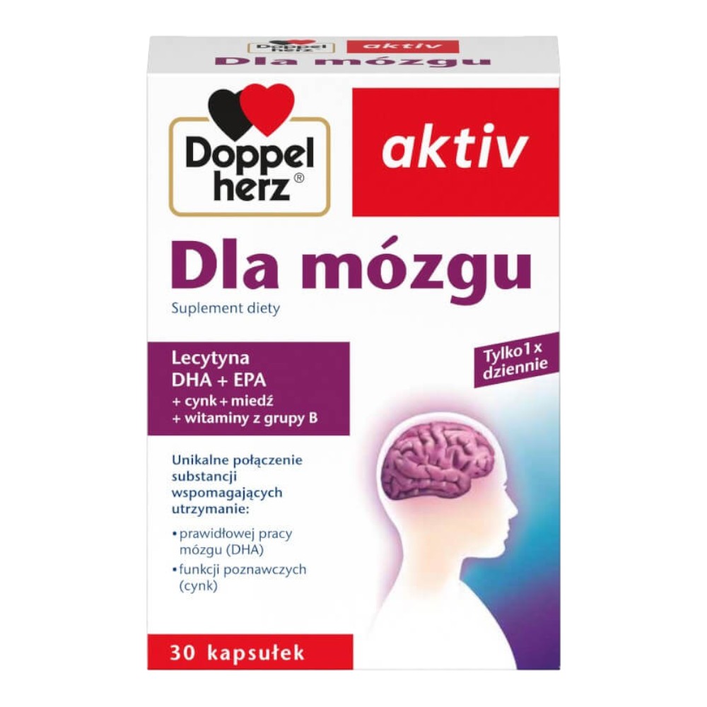 Doppelherz Aktiv Dla Mózgu, Kapsułki