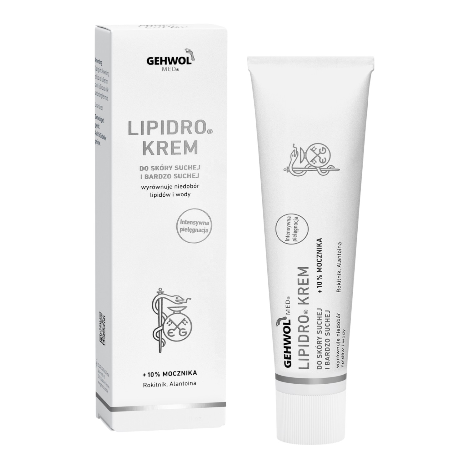Gehwol Lipidro Krem do stóp silnie nawilżający, 125 ml