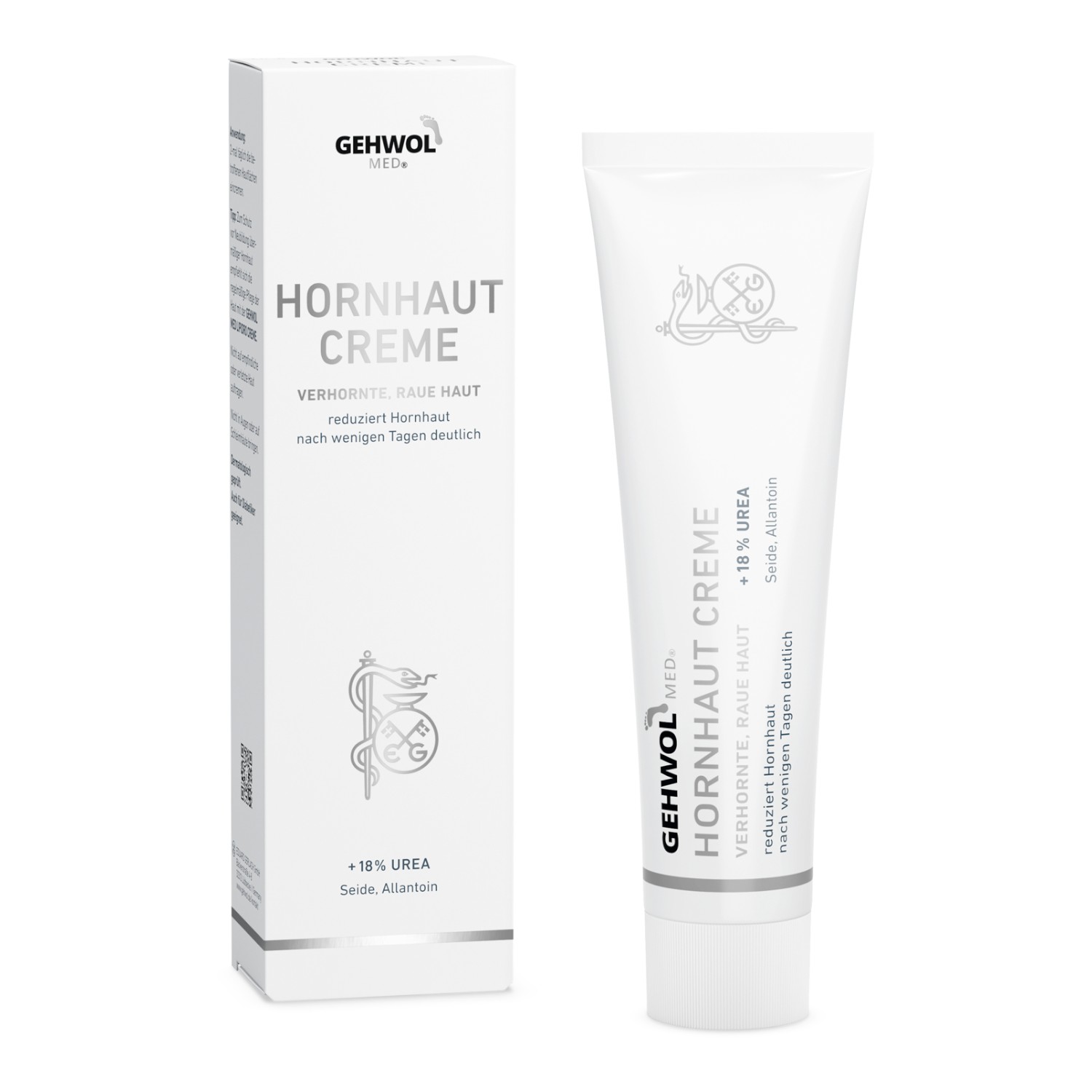 GehwolMed Hornhaut Creme Krem do zrogowaciałej skóry stóp, 75 ml