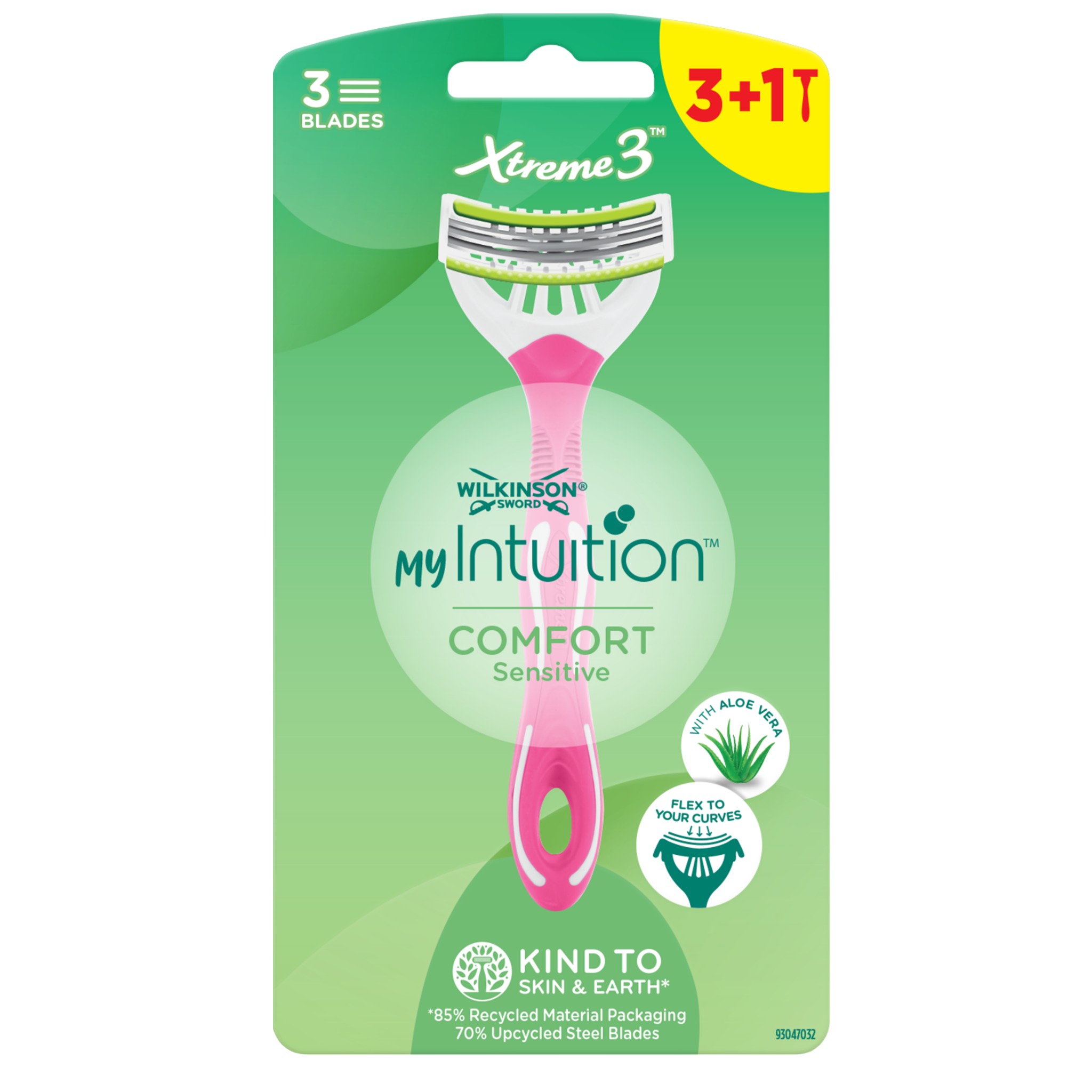 Wilkinson Xtreme3 Beauty Sensitive 3+1 GRATIS