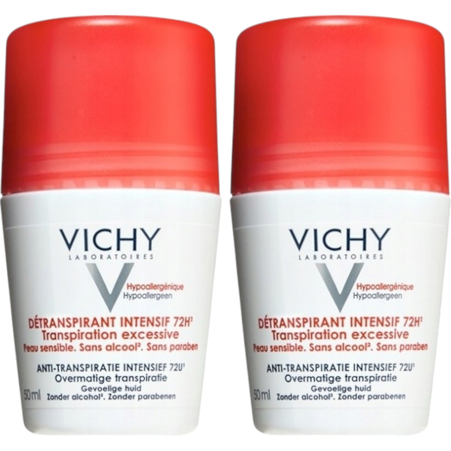 Vichy Deo Roll-on 72h Stres Resist, 2x50ml