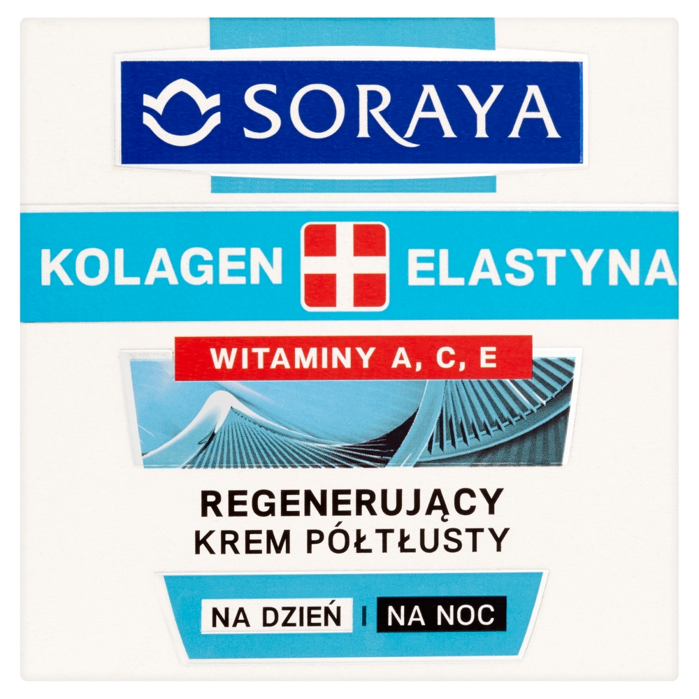 Soraya Kolagen+Elastyna Regenerujący krem półtłusty