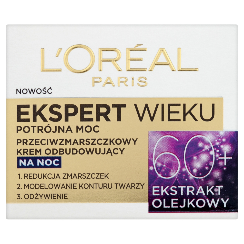 L'Oréal Paris Ekspert Wieku 60+ Krem na noc 