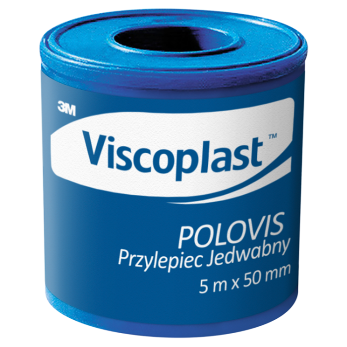 Viscoplast Polovis, Przylepiec jedwabny, 5x0,05m