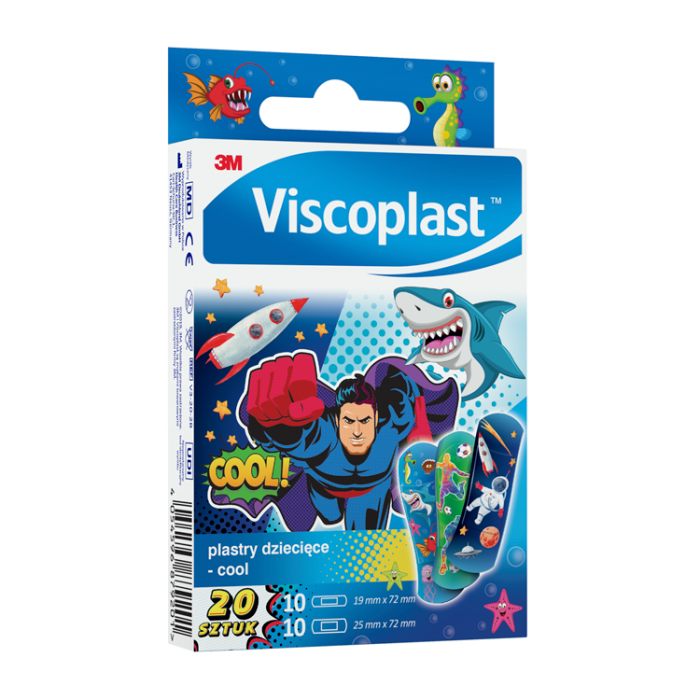 Viscoplast Cool, Plastry dla dzieci