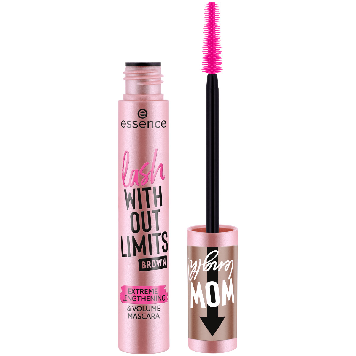 Essence Without Limits Extreme Lengthening & Volume Mascara, 02 Brown 13 ml Brown