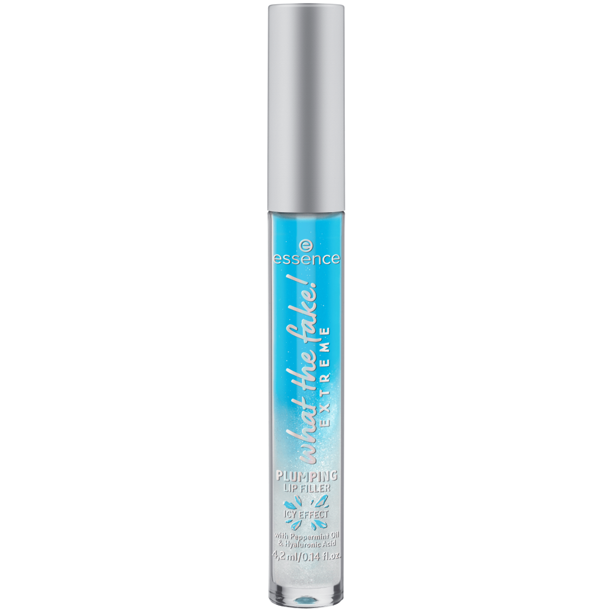 Essence What The Fake! Extreme Plumping Lip Filler Błyszczyk do ust 02 - Ice Ice Baby! 4.2 ml