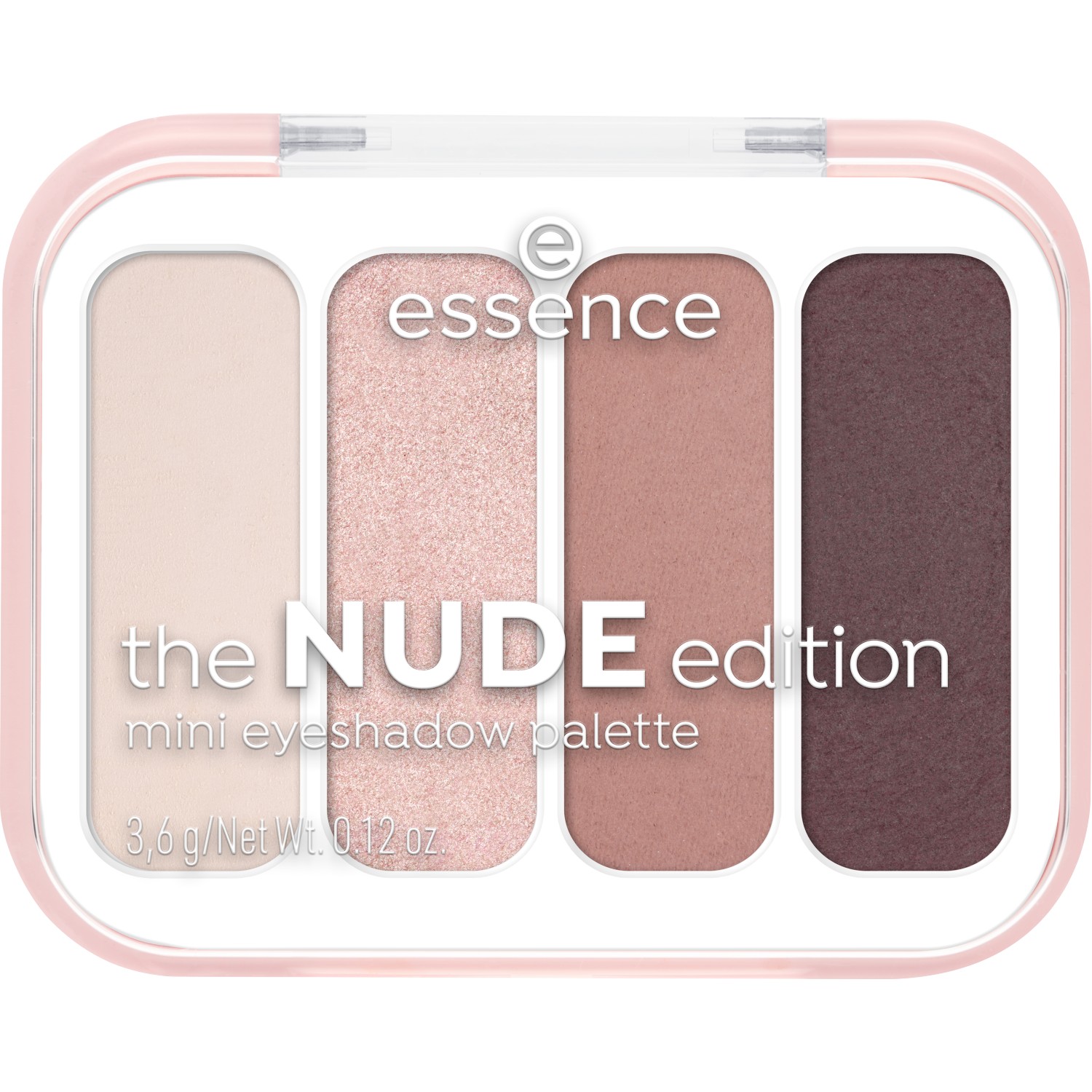 Essence The Nude Edition Mini Eyeshadow Palette Paleta cieni do powiek w odcieniach nude