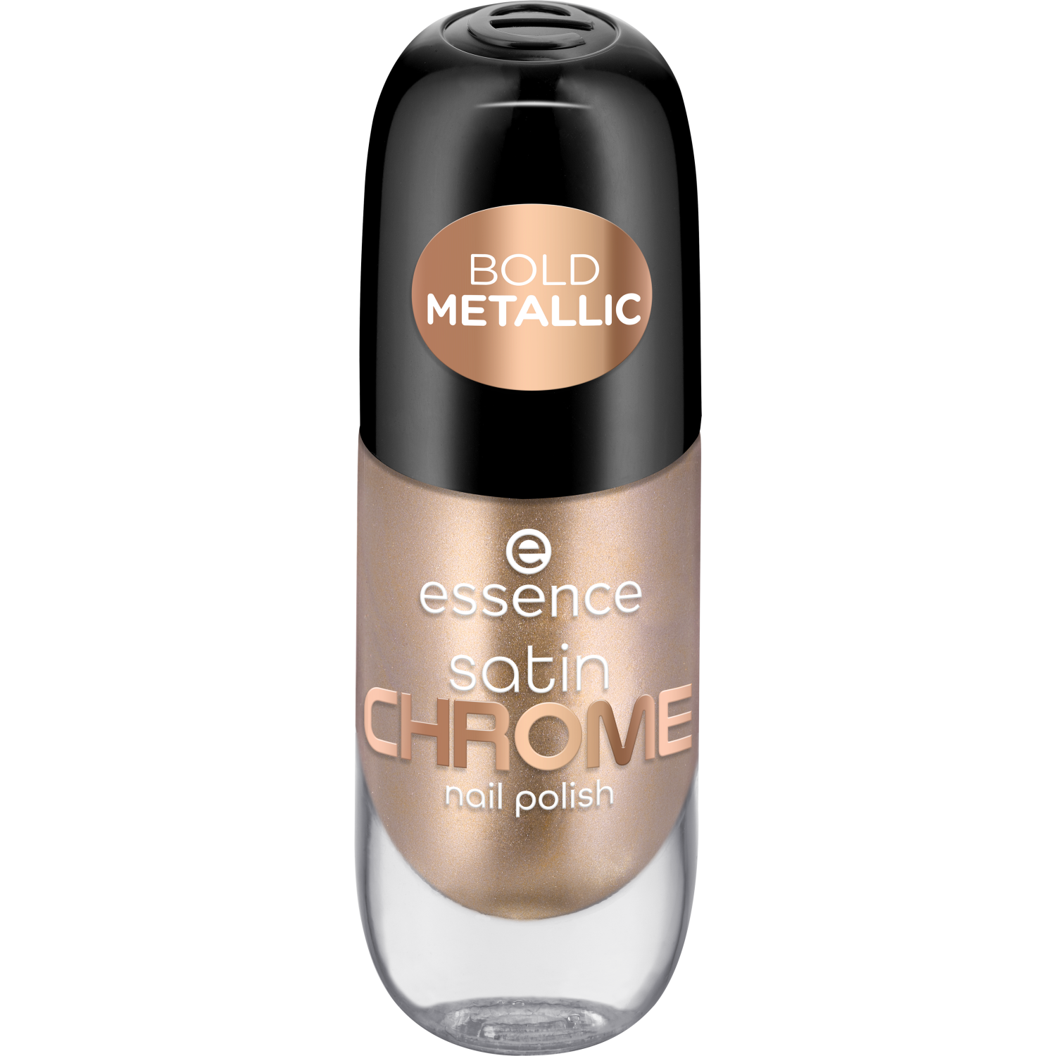 Essence Satin Chrome Smalto per Unghie, 01 Robotic Rose