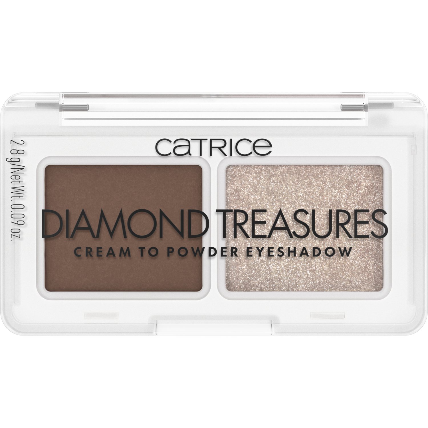 Catrice Diamond Treasures Cream to Powder Eyeshadow, 010 Hazel Spark