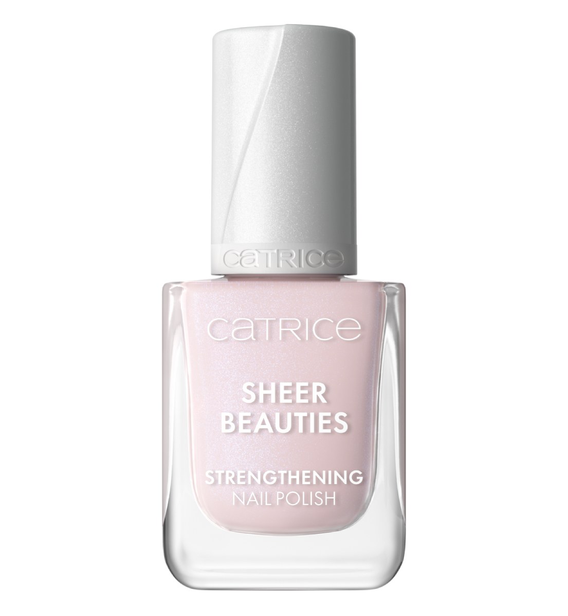 Catrice Sheer Beauties Wzmacniający lakier do paznokci, 040 Fluffy Cotton Candy