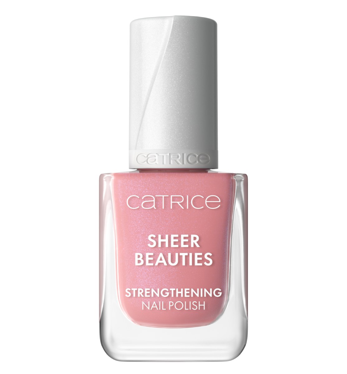 Catrice Sheer Beauties Wzmacniający lakier do paznokci, 050 Peonies, Please!
