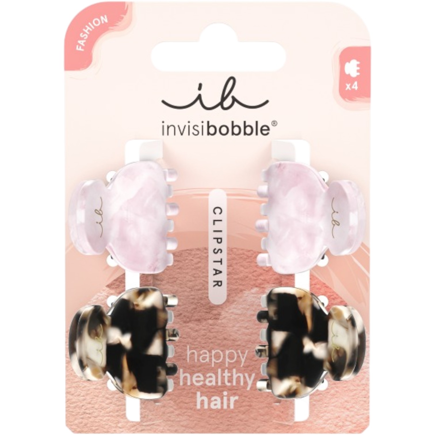 Invisibobble Clipstar Petit Four New, 4 szt.