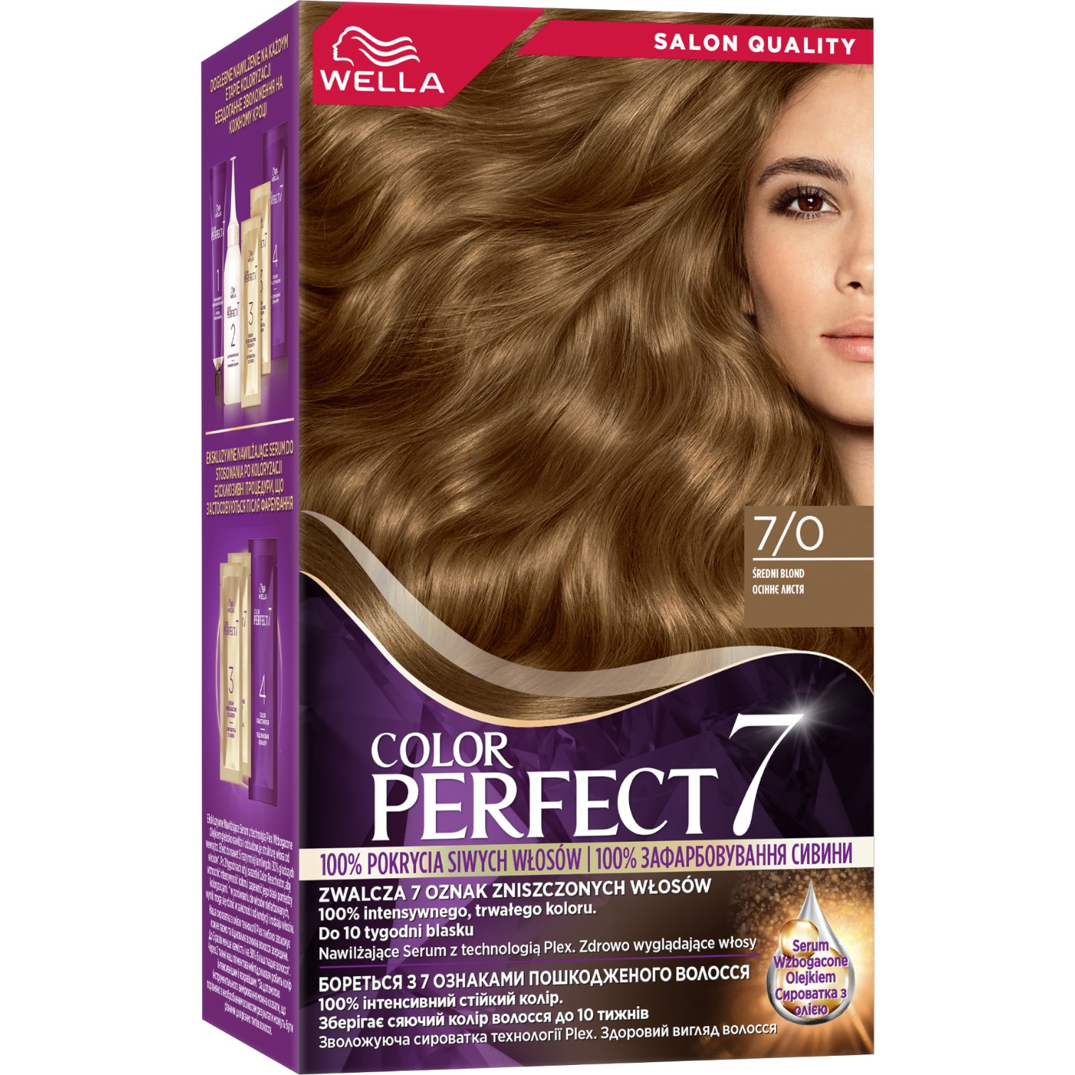 Wella Color Farba do włosów P 7/0 Średni blond