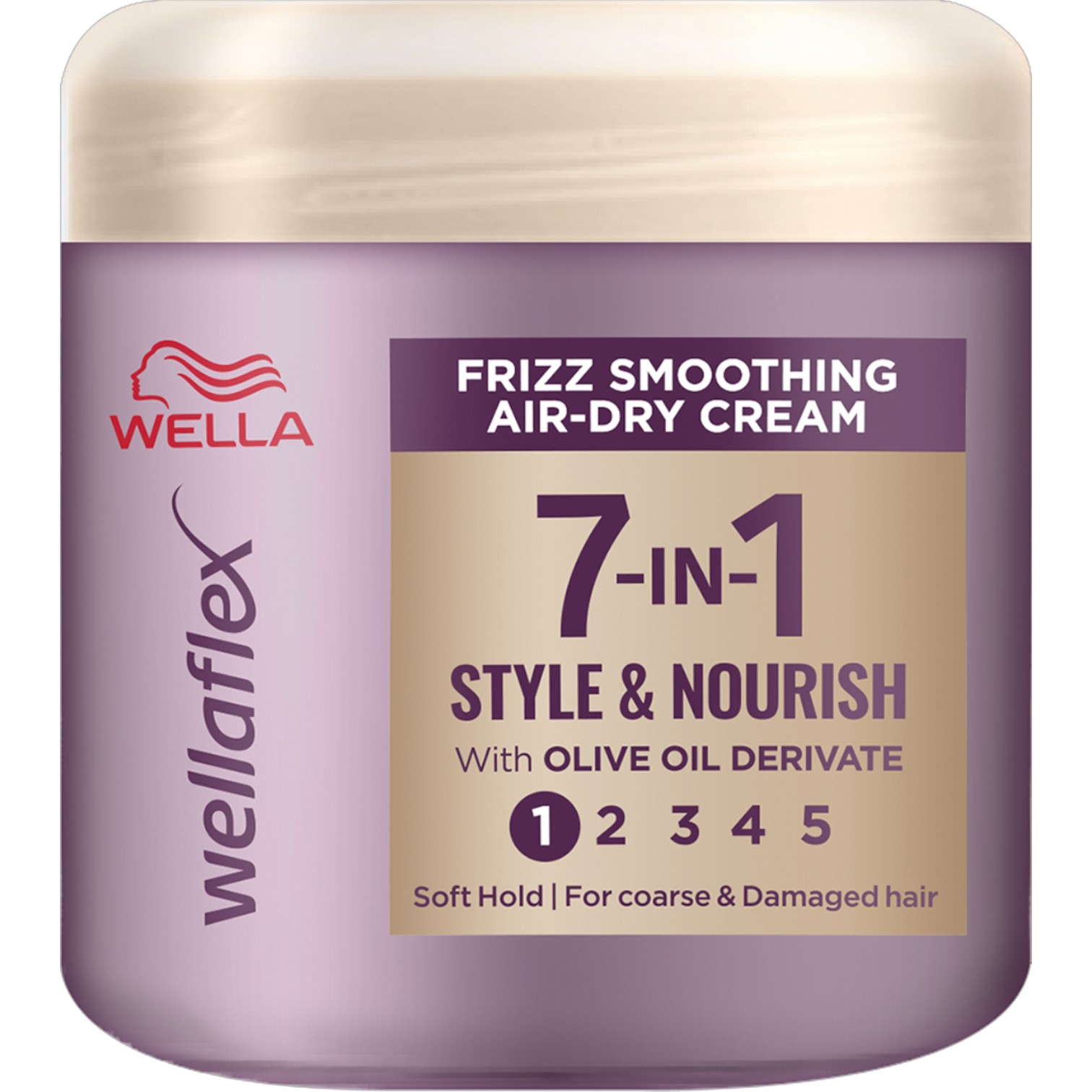 Wellaflex 7in1 Crema Anticrespo per Capelli