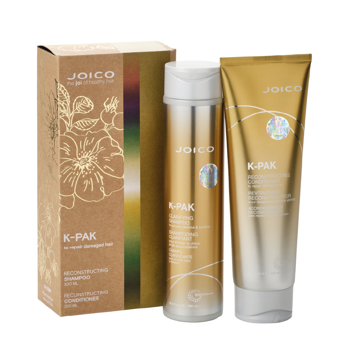 Joico Set: Set K-Pak Color, Shampoo + Balsamo