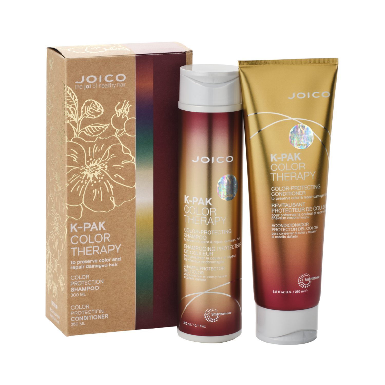 Joico Zestaw: Zestaw K-Pak Color Therapy, Szampon + Odżywka