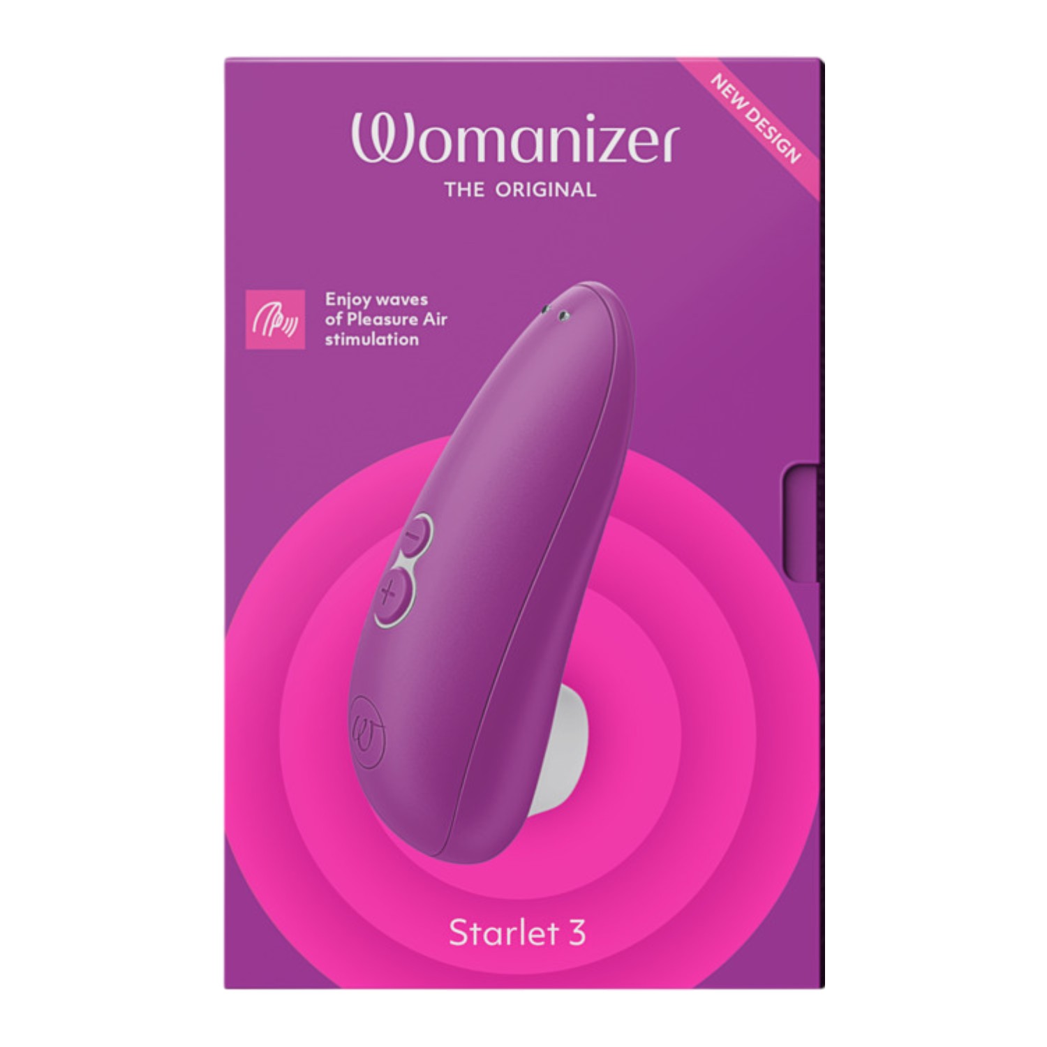 Womanizer Starlet 3 Bezdotykowy Masażer łechtaczki - fioletowy 1 szt.