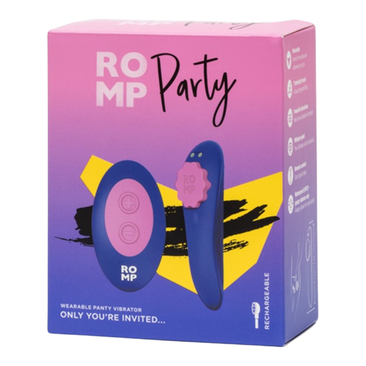 Romp Party Masażer pod bieliznę sterowany pilotem