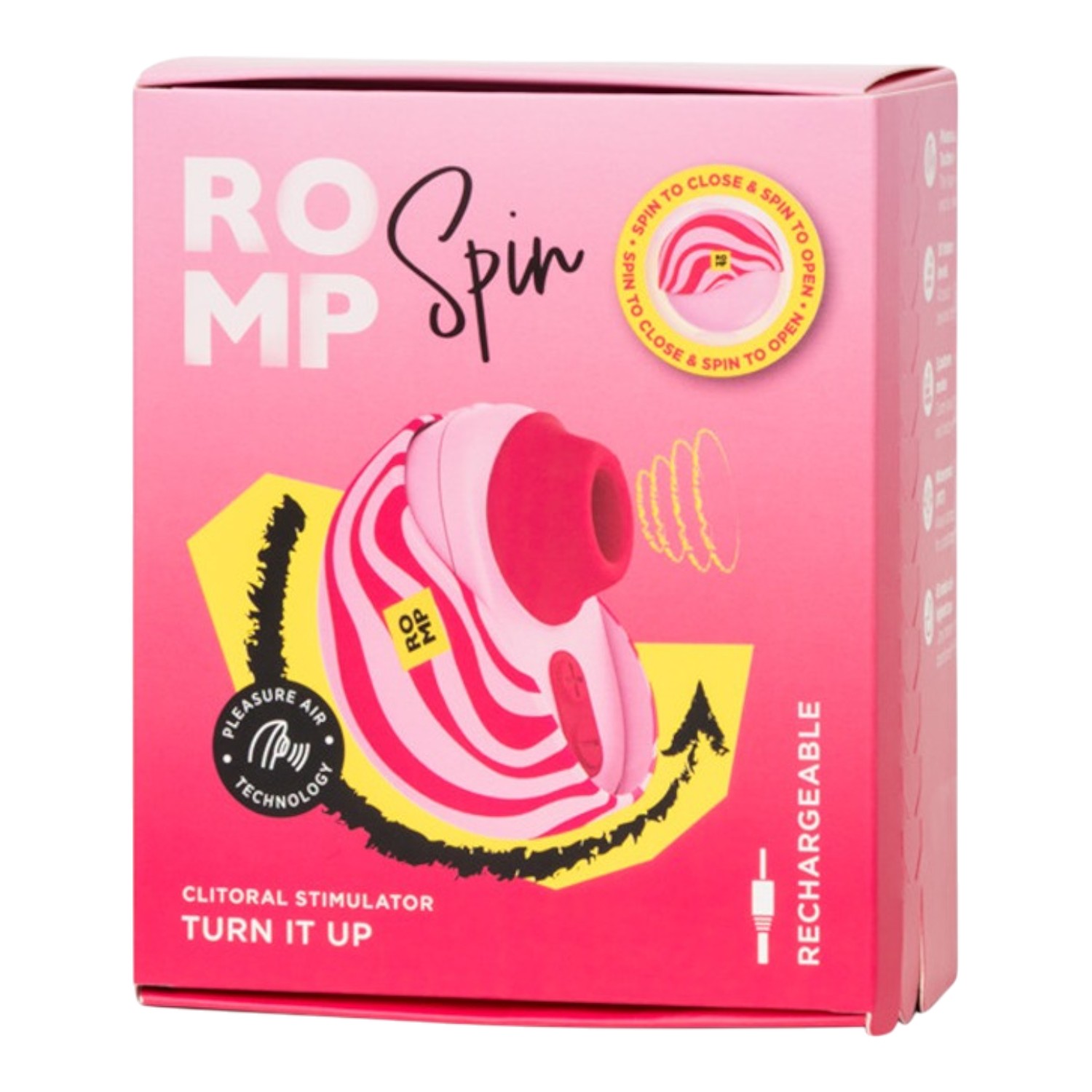 Romp Spin Bezdotykowy Masażer łechtaczki